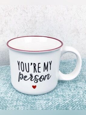 Orly Maison New York You're My Person Coffee Mug Greys Anatomy Quote Valentines